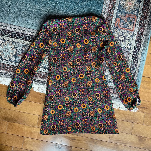 Zara dress. Short hippie vibe dress - Picture 6 of 6